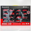 15PCS Die-cast Fire Engine Set
