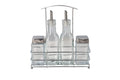 Oil & Vinegar/ Salt & Pepper Dispenser Stand 5 pcs