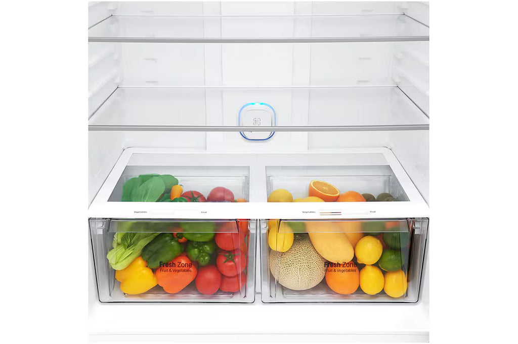 “LG” Large Top Mount Fridge with Smart Inverter Compressor