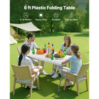 6FT Folding Table