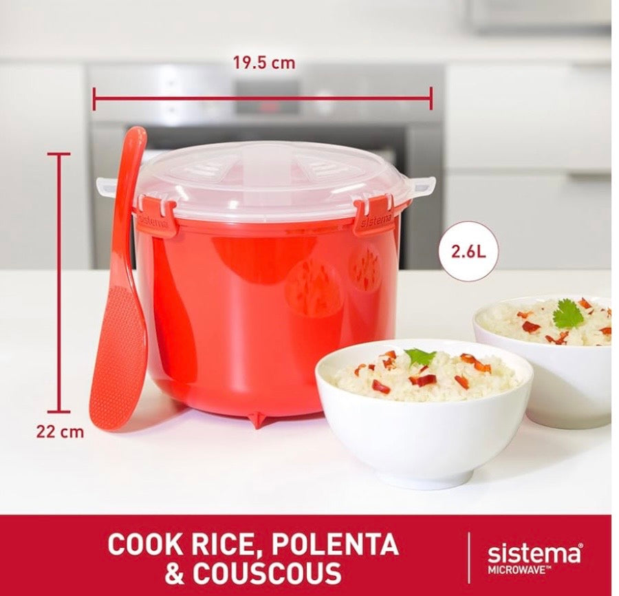 “Sistema”Microwave Rice Steamer