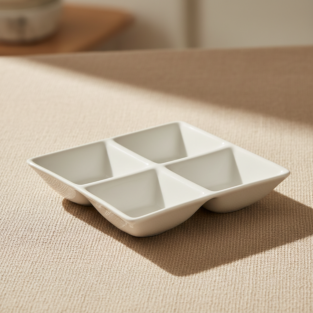 4 Grid Platter