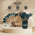 “Uakeen” Germany 12pcs Silicone Utensils