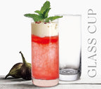 Glass cup 6 pcs