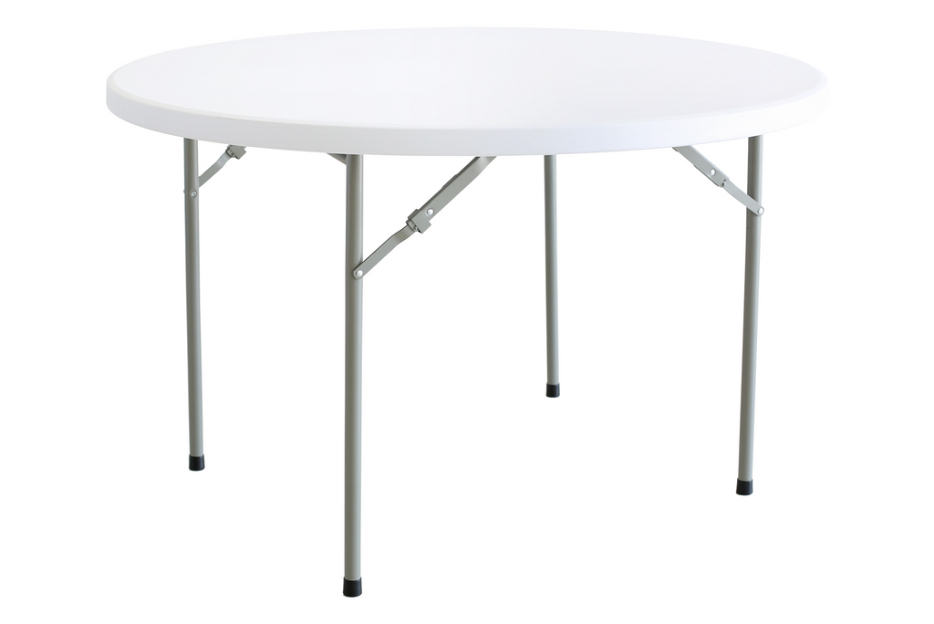 4-foot folding round table