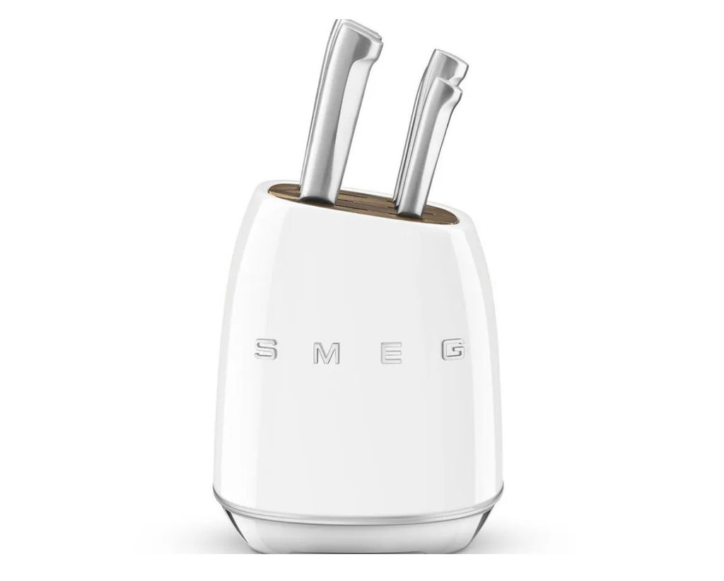 “Smeg” Knife Set White