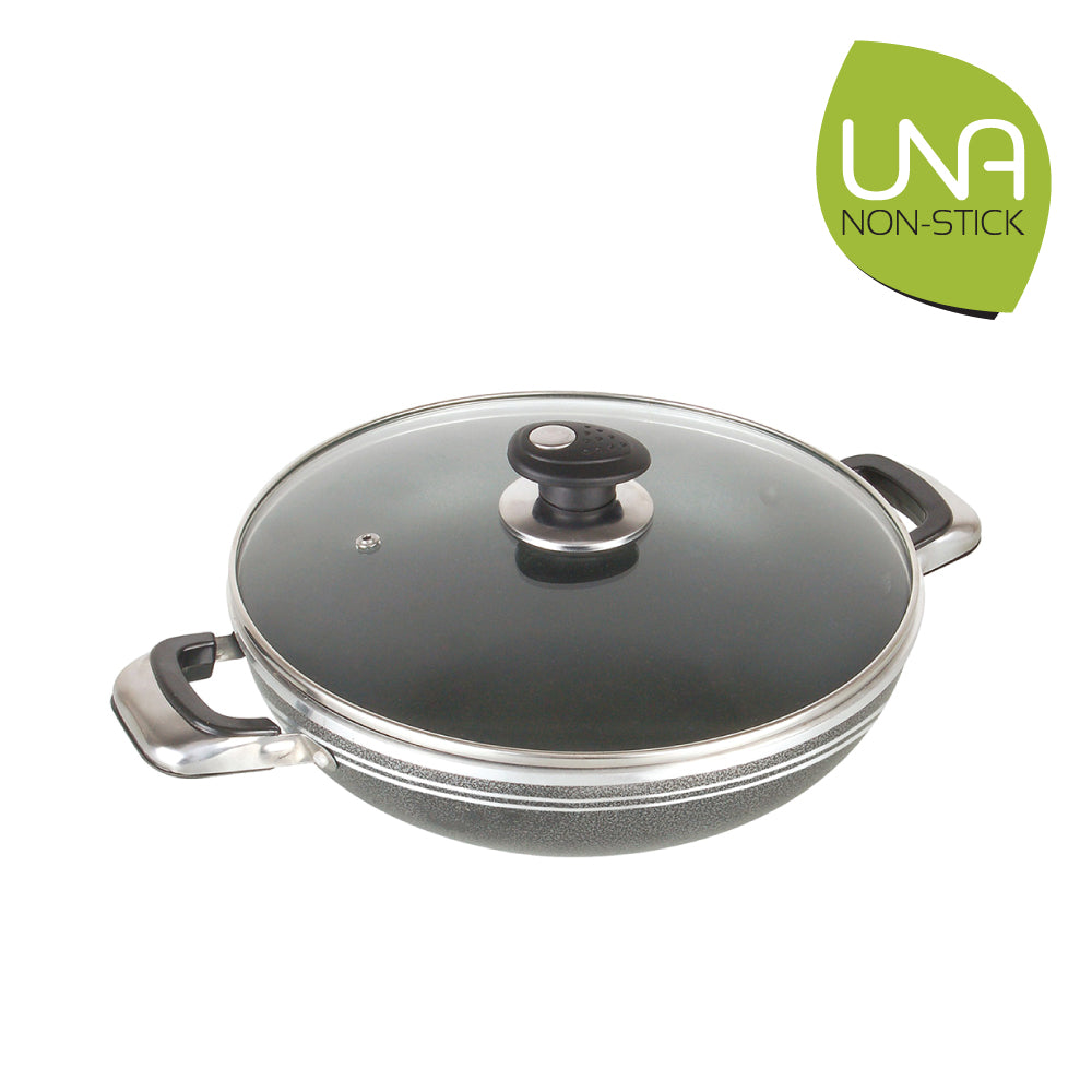 “SQprofessional” Una Non-Sti ck Wok with Two Handles 32cm