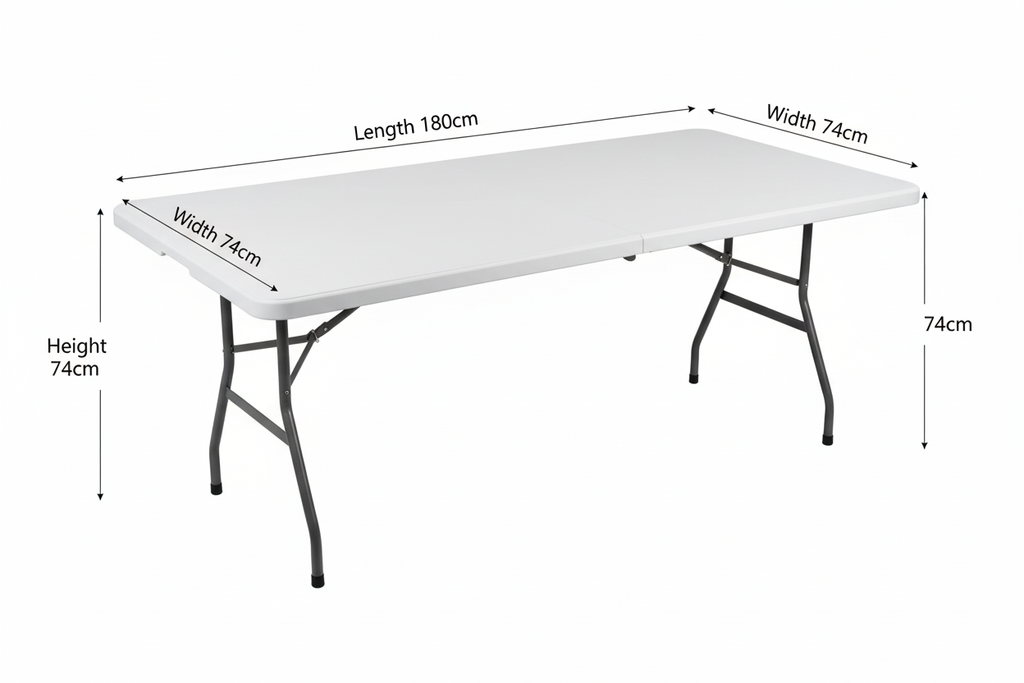 6FT Folding Table