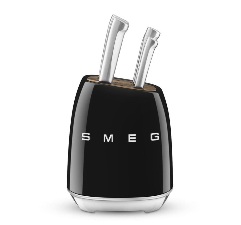 “Smeg” Knife Set Black