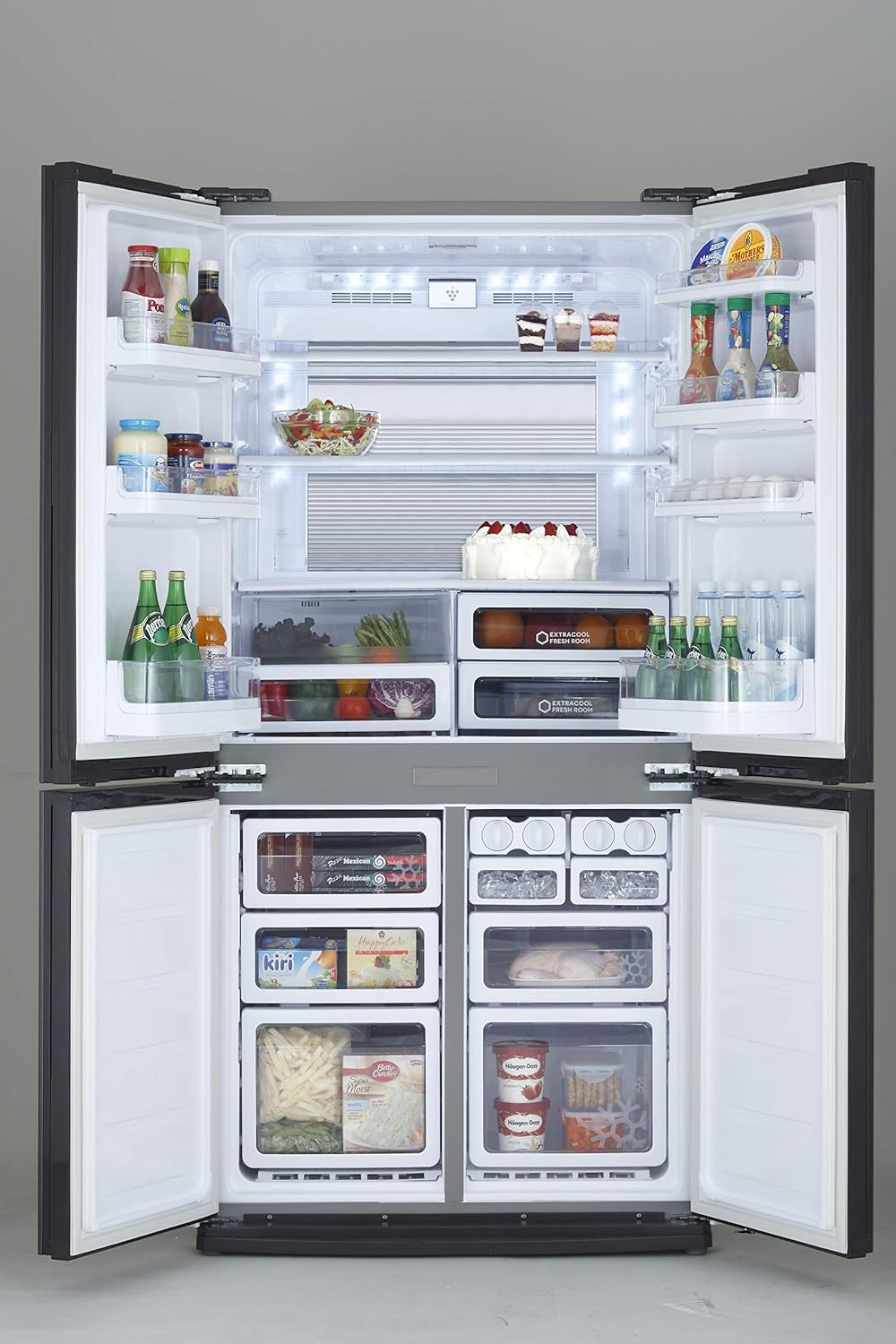“Sharp” French Door Inverter Series Refrigerator