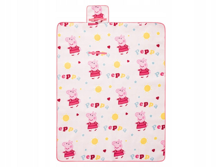 Peppa Pig Blanket Rectangular Picnic Blanket