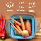 “Durane” Collapsible Colander Square