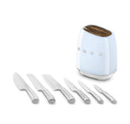 “Smeg” Knife Set Blue