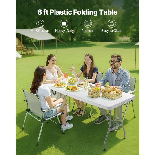 8FT Folding Table