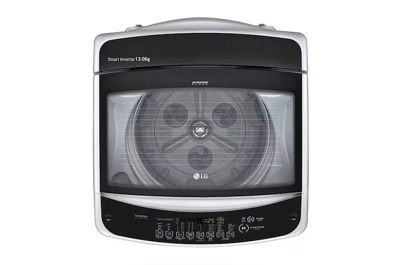 “LG” Top-loading washing machine with 13kg smart adapter