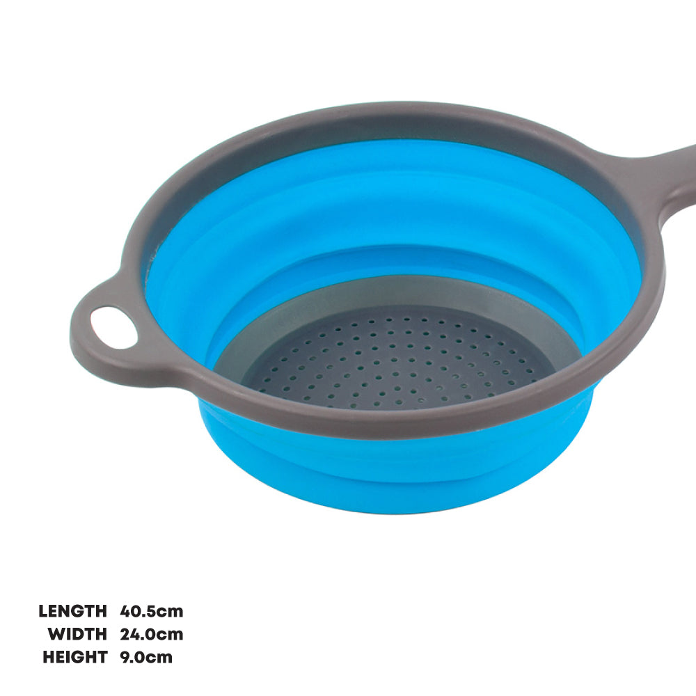 “Durane” Collapsible Colander With Handel