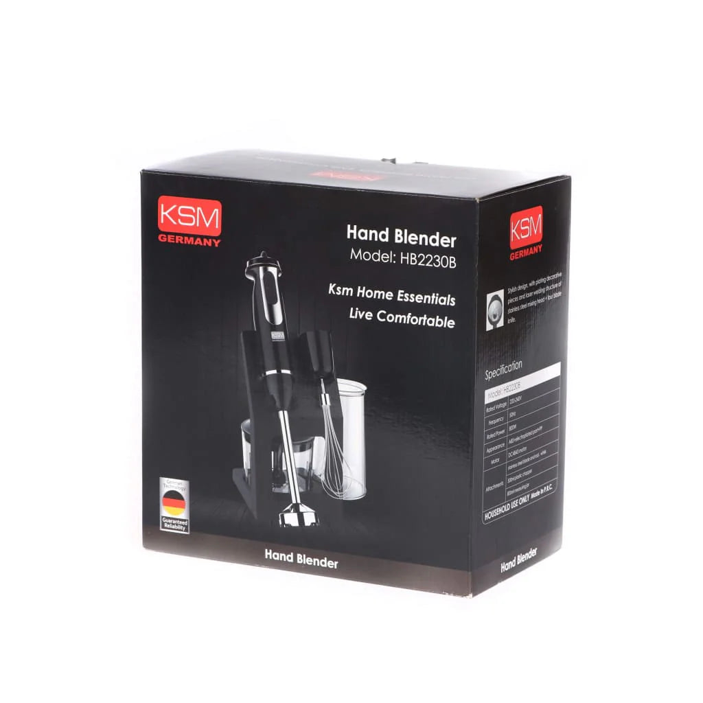 “KSM” Basic Hand Blender Set 800 W