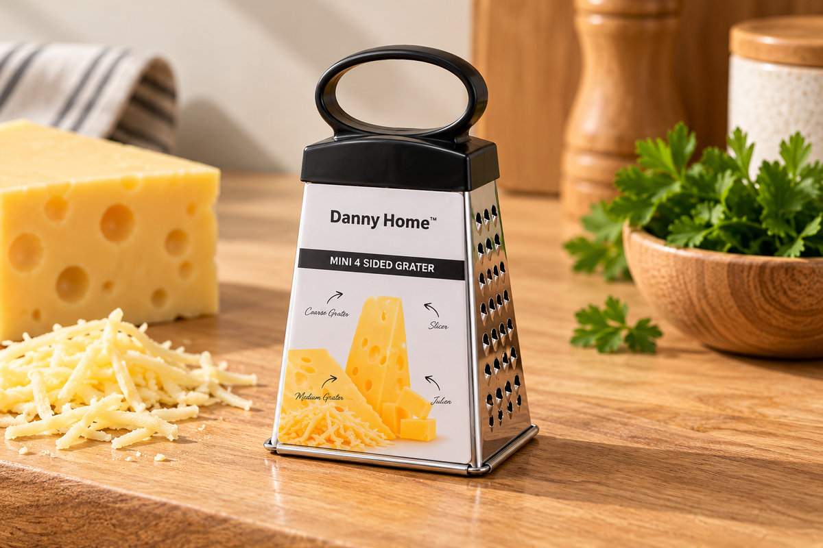 Stainless Steel Four-Sided Grater