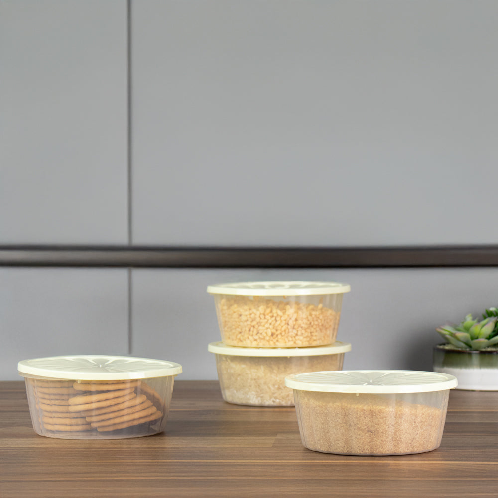 “Crisper” Container Set Round 4pc