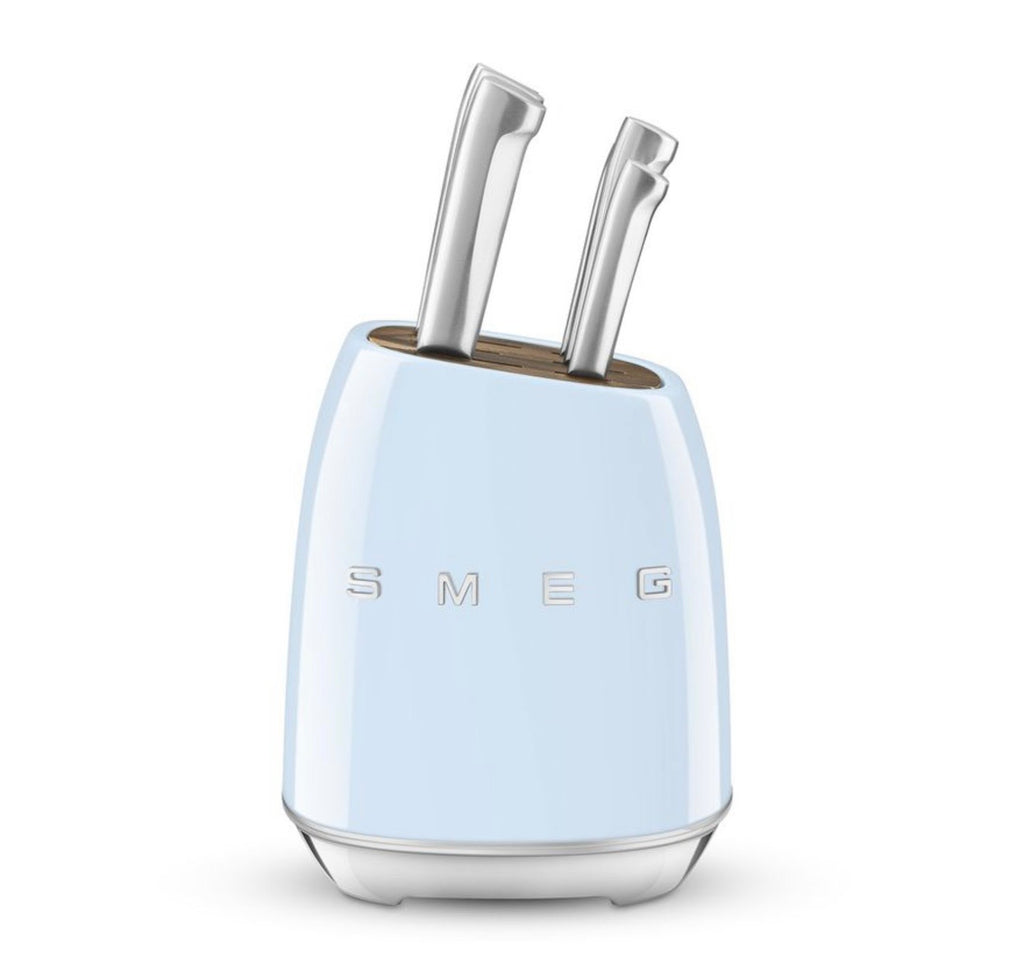 “Smeg” Knife Set Blue