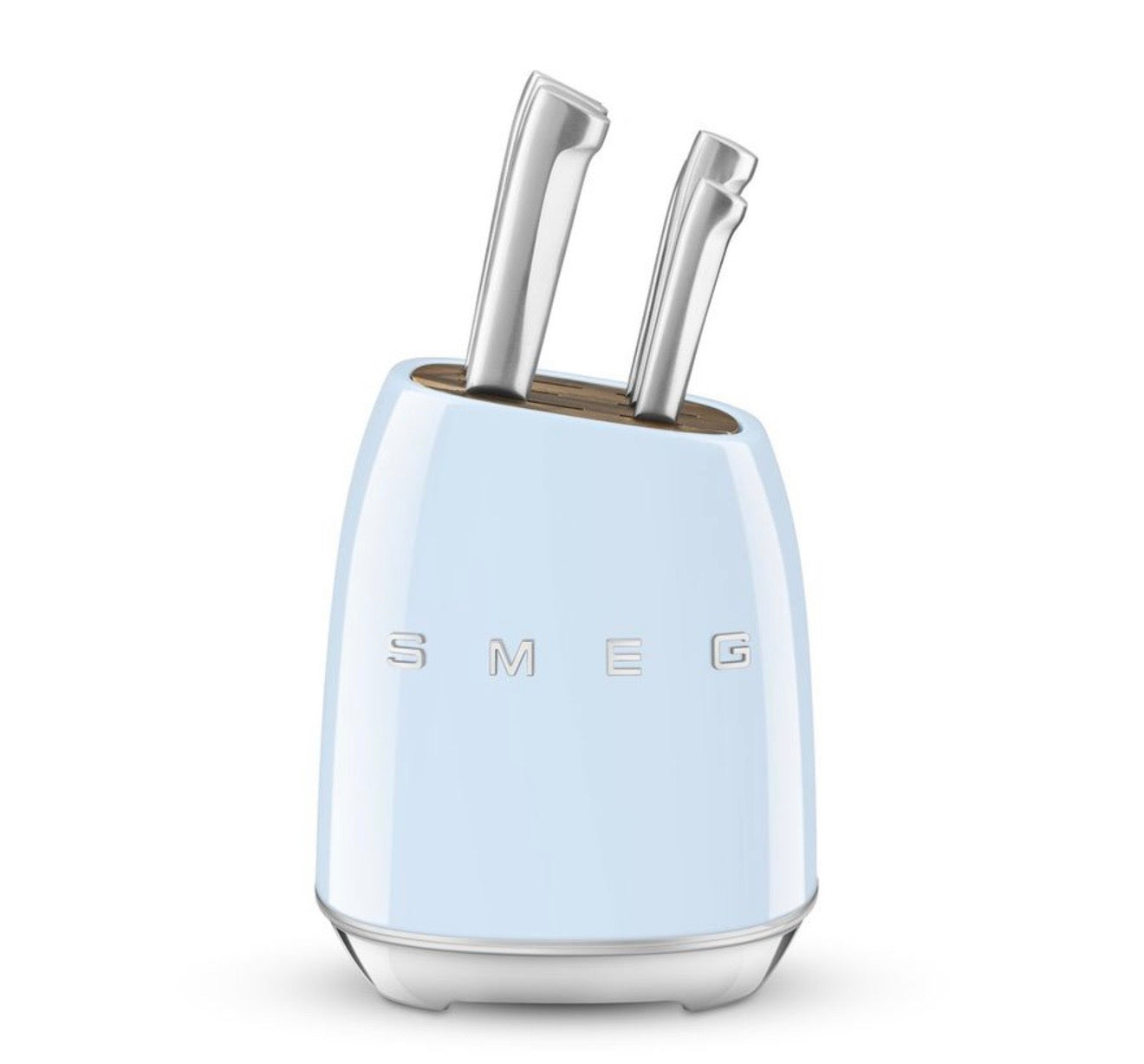 “Smeg” Knife Set Blue