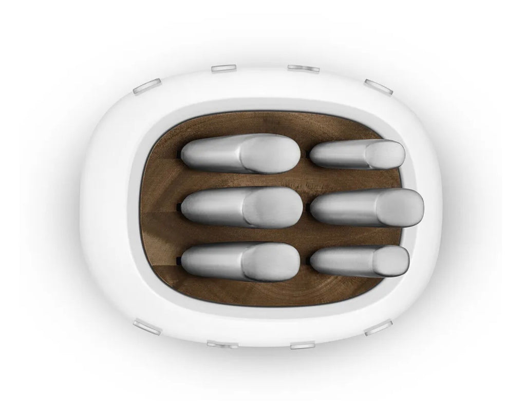 “Smeg” Knife Set White