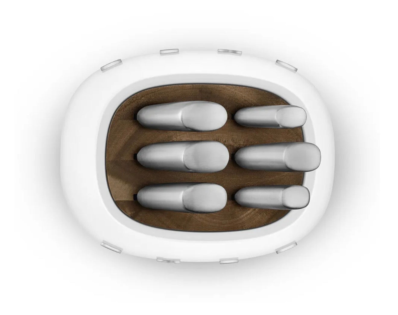 “Smeg” Knife Set White