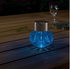 “Livarno” Led Lamp Hanging Standing Blue Garden