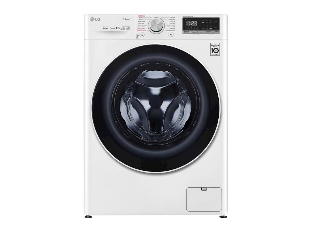 “LG” 9/6kg Washer Dryer White Turbowash™