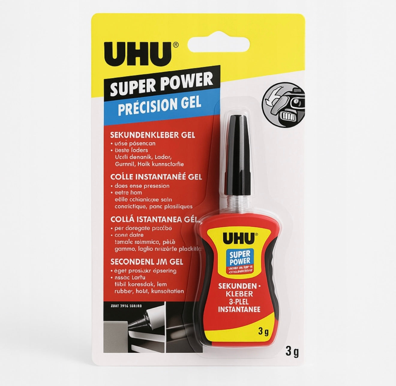 “UHU” Super Power Gel Glue