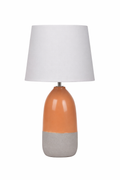 Orange Mixed Grey Table Lamp