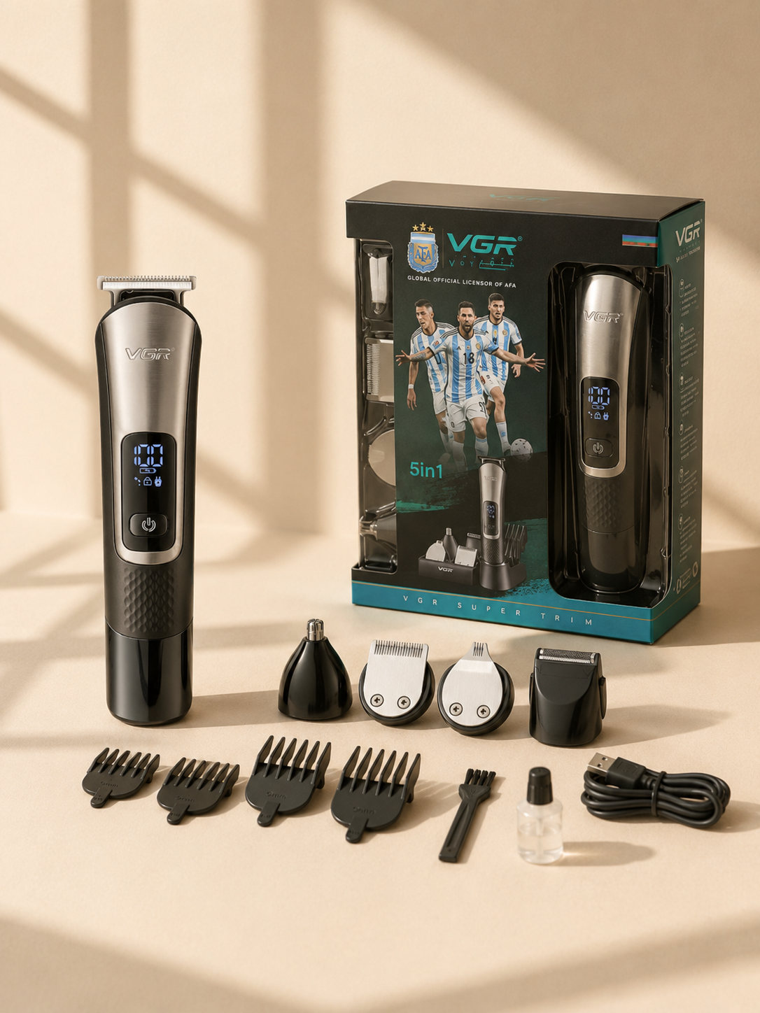 The VGR V-111 5-in-1 Professional Trimmer