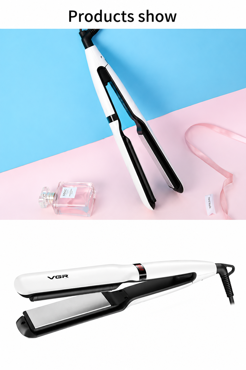 VGR V-511 Wide Plate Professional Hair Straightener with Ceramic Coated Plate