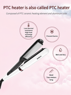 VGR V-511 Wide Plate Professional Hair Straightener with Ceramic Coated Plate