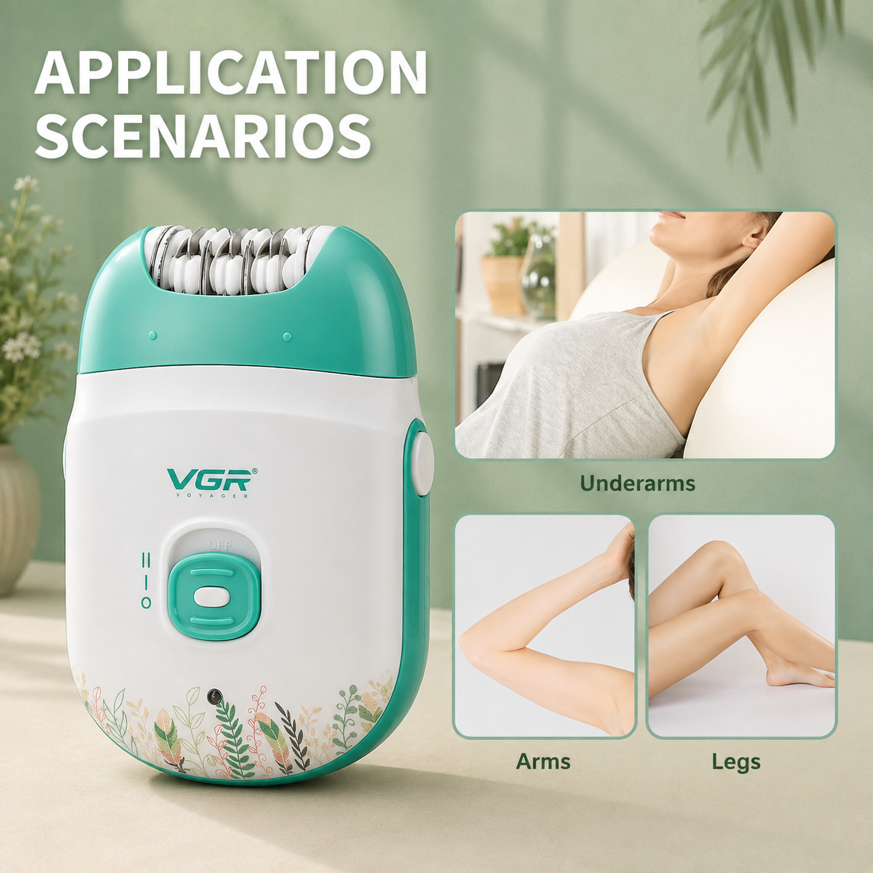 VGR V-726 Epilator