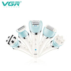 VGR V-703 Professional 5-in-1 Women Grooming Kit Shaver and Facial Massager & Body Massager