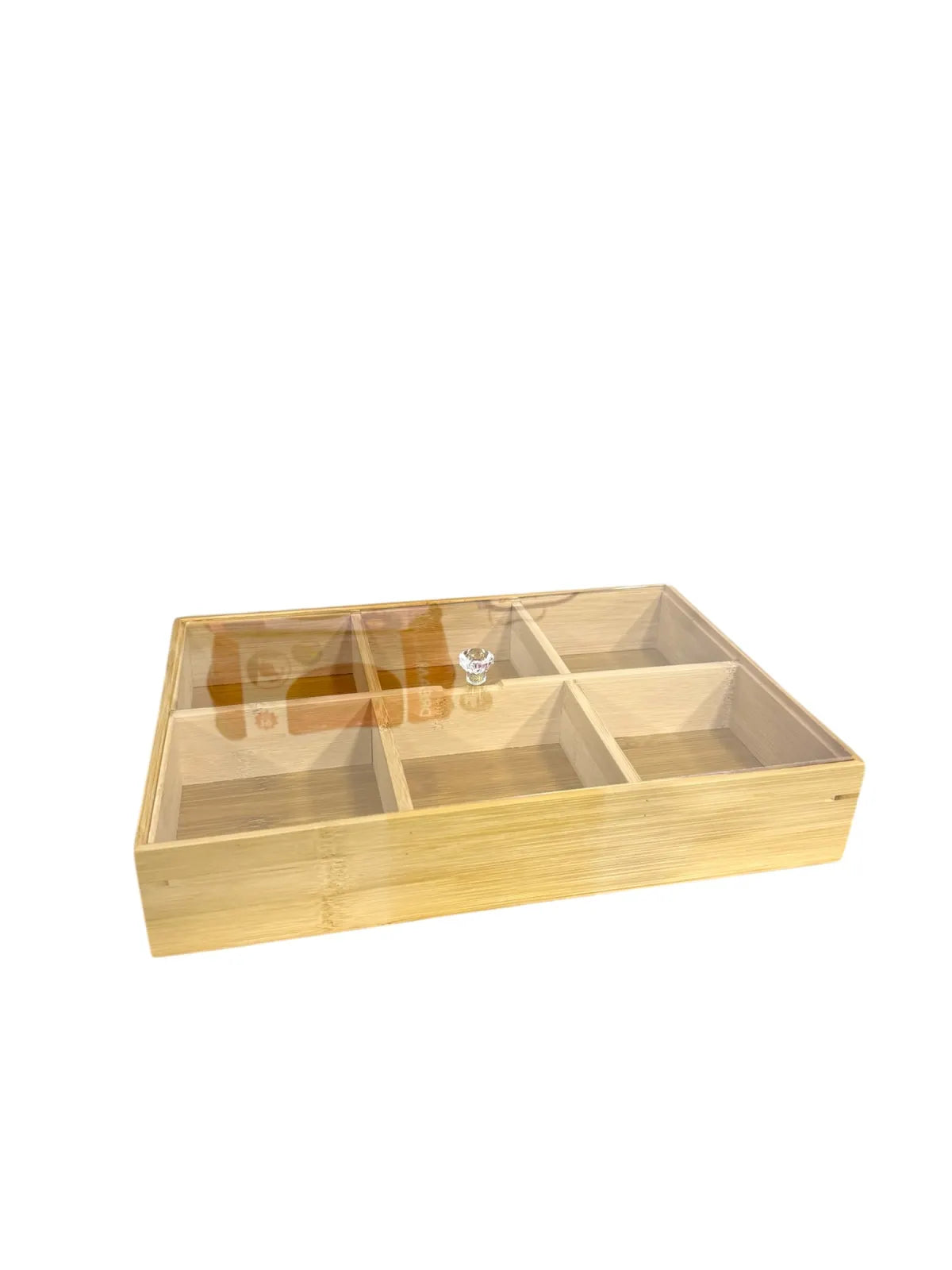 6 Division Bamboo Platter