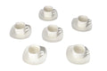 Espresso Cups & Saucers 12pcs 80ml