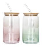 Cola Drinking Glass Cup 2pcs 500ml
