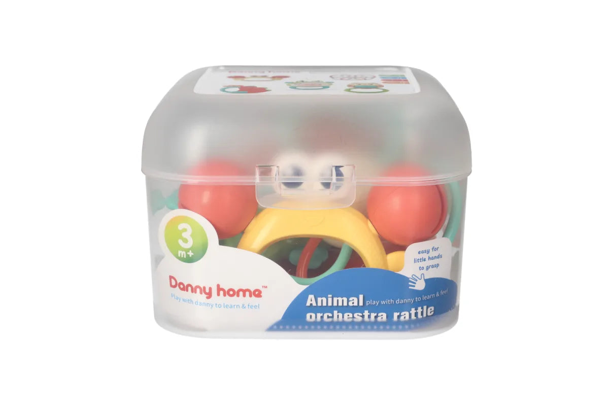 Handbell Rattle Toys Set of 5Pcs