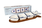 Four Grid Platter & Tray 5pcs