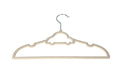 Camel Velvet Kids Hanger 10pcs