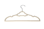 Camel Velvet Kids Hanger 10pcs