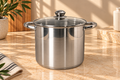 Stainless Steel Stockpot With Glass Lid 24cm