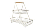2 Tier Fruit & Veg Basket up