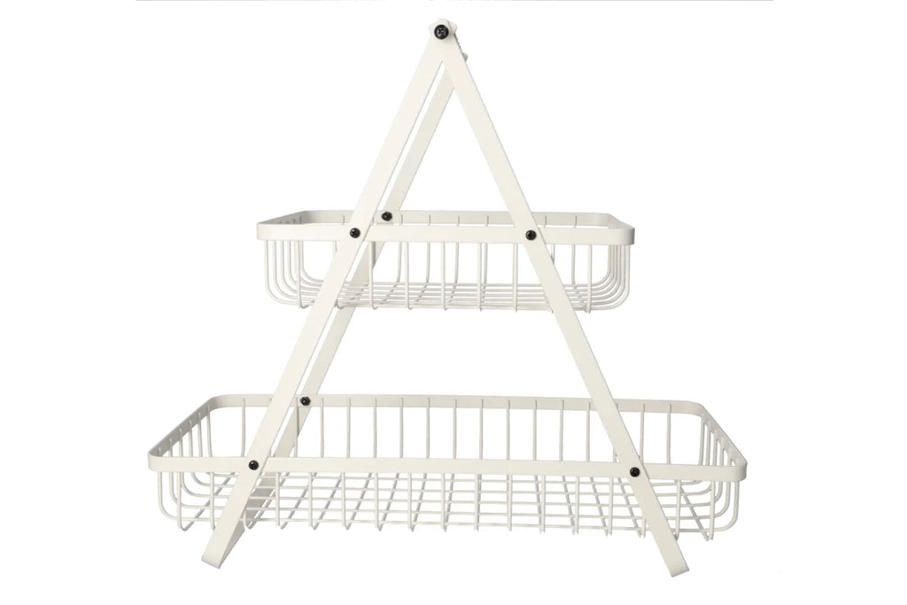 2 Tier Fruit & Veg Basket up