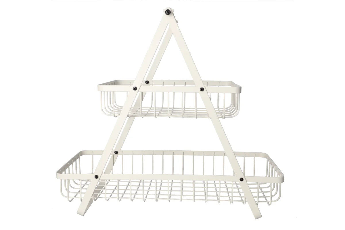2 Tier Fruit & Veg Basket up
