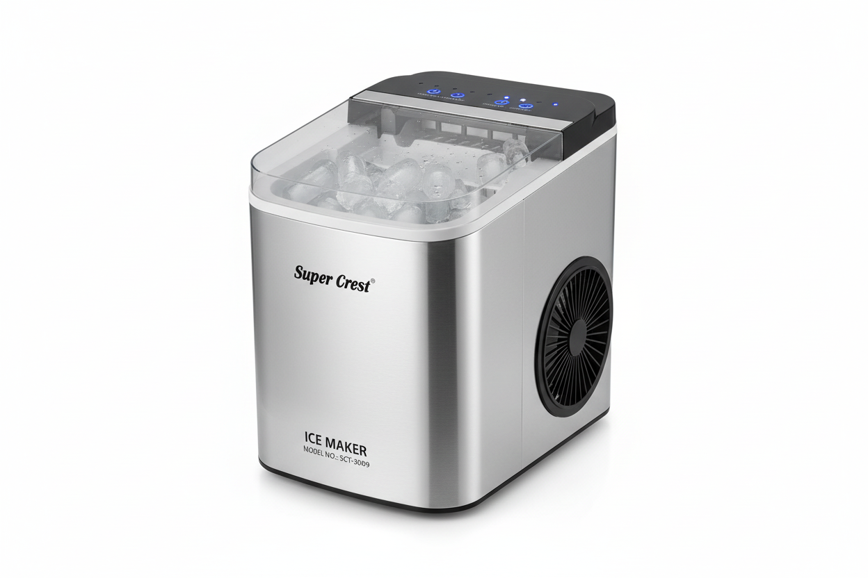 "Super Crest" Ice Maker