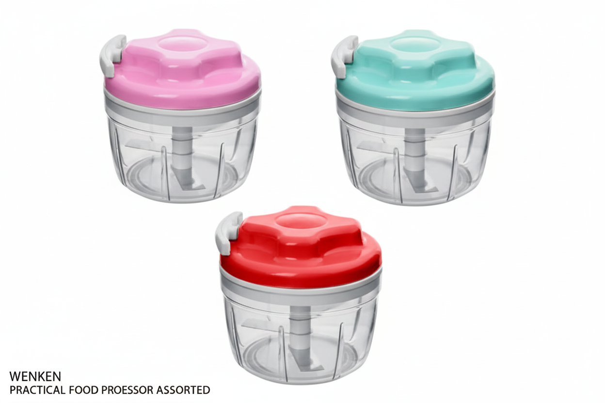 “WENKEN” PRACTICAL FOOD PROCESSOR ASSORTED