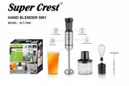"Super Crest" Hand Blender 5 in 1